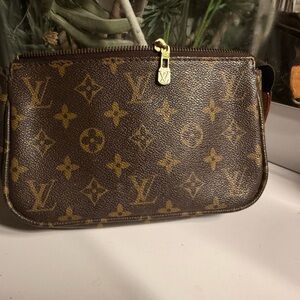 Louis Vuitton Brown and Gold Bag